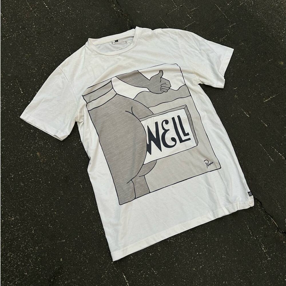 Parra x Rockwell Neil "Billboard" Tee Size Small